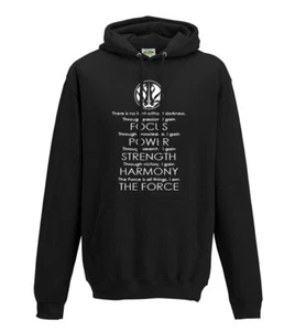 Grey Jedi Code - Star Wars - Gray Jedi - Adult's Unisex Hoodie - Picture 1 of 8