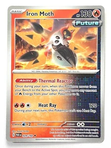 Iron Moth 028/182 Non Holo Rare Deck Exclusive Paradox Rift Pokemon Near Mint NM - Bild 1 von 4