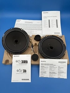 Sony XS162GS GS Serie 6,5" 45 Watt RMS Leistung 4 Ohm 2-Wege Komponentenlautsprecher - Bild 1 von 5