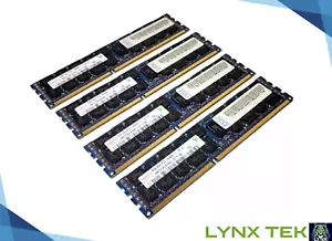 Lot of 4 Hynix 8GB (32GB) 2RX4 PC3 8500R 1066MHz Server Memory IBM Certified - Picture 1 of 2