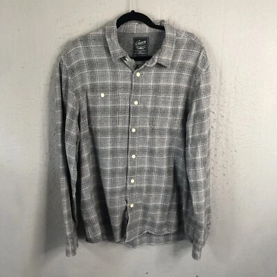 Camisa Grayers Heritage Franeels Para Hombre XL Gris Cuadros Leñador Senderismo Camping Foto 1 de 4