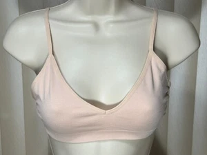 Jenni Wireless Pullover Bralette M Cropped V Neck Bra Chai 100158355 - Picture 1 of 6