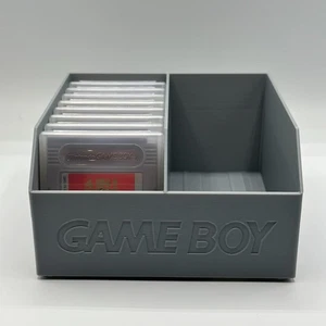 Game Boy Cartridge Holder – 3D Printed Organizer for 20 Games with Extra Storage - Bild 1 von 10