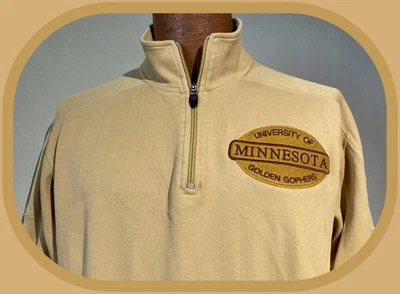 Minnesota Gophers Cutter & Buck Adult Medium 1/4 Zip Pullover NWOT - Image 1 of 4