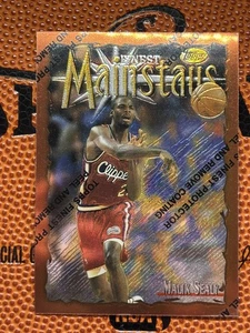 1996-97 Topps Finest Malik Sealy #186 Base Card Clippers - Picture 1 of 2