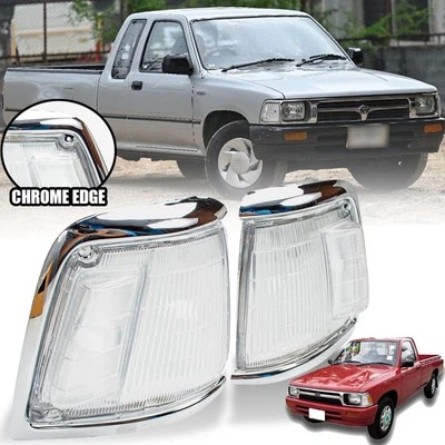 PARA TOYOTA HILUX PICKUP 2X2 RN85 YN10 MK4 1988-1997 PAR DE LUCES DE ESQUINA Foto 1 de 4