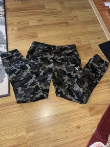 Hurley Girls Medium Camo Cuffed Tie String Jogger Pants  Or Adult Small - Picture 1 of 5