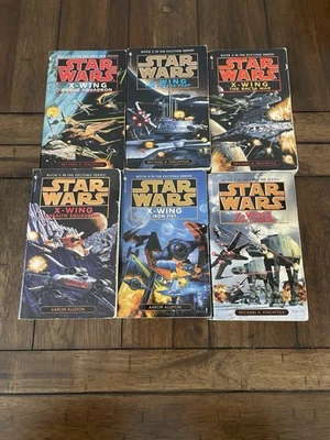 Star Wars X-Wing serie de bolsillo (Libros 1,3,4,5,6,8), Allston, Stackpole Foto 1 de 4