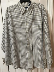 GAP Uomo Manica Lunga 100% Cotone Tg XXL - Foto 1 di 7