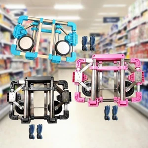 Lightweight Hand Truck Foldable Folding Hand Truck with Bungee Cord for Travel - Picture 1 of 22