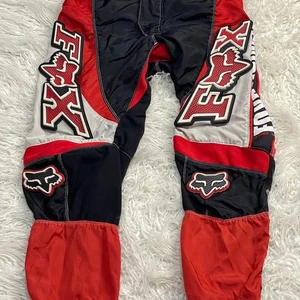 Fox Racing Motocross 180 Pants Black and Red Size 32 - Picture 1 of 5