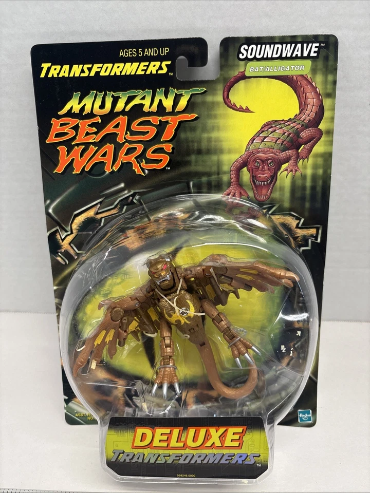 Transformers - Mutant Beast Wars - Deluxe Class -  SOUNDWAVE - NIB - 2000 Hasbro - Image 1 of 4