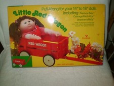 New In Box Vintage Rare Toys Little Red Wagon 1984 By Cardinal 