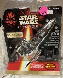 Disney Star Wars Ep.1 Royal Naboo Starship Digital Answering Machine 1999 Sealed - Picture 1 of 8