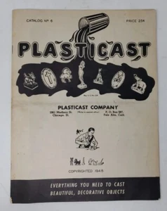 1948 Plasticast Toy Molding Catalog No. 6 Vintage Unique - Picture 1 of 10