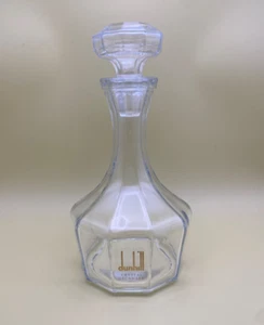 VINTAGE Dunhill Scotland Cut Glass Decanter w/ Stopper VGC Gift Whisky Wine Rum - Picture 1 of 7