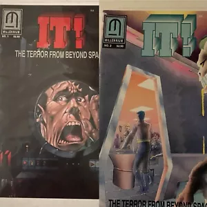 IT! THE TERROR FROM BEYOND SPACE #1 COPERTINA FUSTELLATA & 2 (1992 MILLENNIUM) Lotto di 2 - Foto 1 di 3