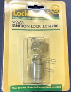 Cilindro de bloqueo de encendido LC14700, 2 llaves, instrucciones Datsun Nissan, envío gratuito a EE. UU. - Imagen 1 de 6