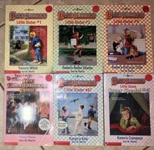 Baby-Sitters Club Little Sisters 1 2 4 47 Super Special #6 Lot of 6 PB Books - Picture 1 of 7