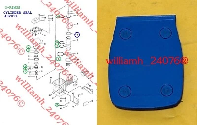 AFTER MARKET FOR PASLODE 5350/90s PM Paslode Framing Nailer O-Ring + Seal Kit & 3D Printed Exhaust Cover