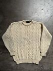 Vintage Jumpers Sweater Fisherman Chunky All Pure Wool Great Britain Medium?