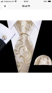 Mens Silk Tie Set. New - Picture 1 of 2