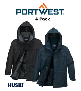 Portwest 4 Pack Huski Everest Polar Fleece Jacket Lightweight Waterproof K4039 