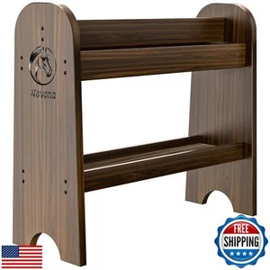Sillín de madera Novona Paulownia, soporte de sillín ideal para organizar tachuelas de caballo - Imagen 1 de 5