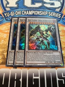 YUGIOH 3X Assault Blackwing-Onimaru the Divine Thunder TDIL-EN049 ¡JUEGO CASI NUEVO! - Imagen 1 de 1