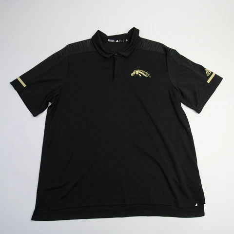 Western Michigan Broncos adidas Climalite Polo Men's Black Used Cover