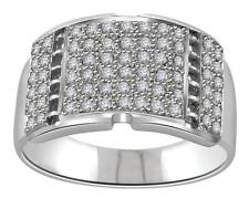 VS1 E 0.70 Ct Round Cut Diamond Men's Anniversary Ring 14K White Gold Appraisal