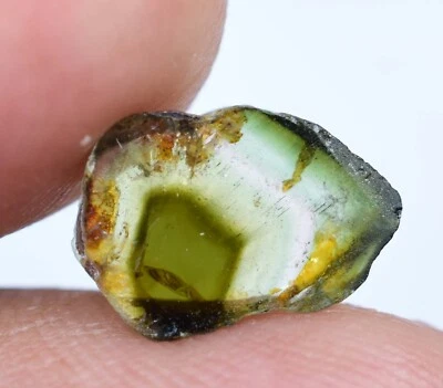 Unbehandelt Natürlich Wassermelone Turmalin Scheibe 1.85 Karat Zertifiziert Top - Bild 1 von 4