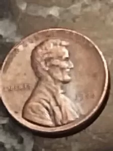 1988 no mint mark rare Penny With Raised Rim On Back - Picture 1 of 7