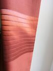 Curtains - Two Pairs - Each 46" x 54" - Montgomery - Red/Rust - Lined