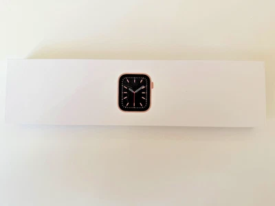 Apple Watch Series 6 40mm Goldton Aluminium mit Nike Sandrosa Sportarmband OVP - Bild 1 von 4