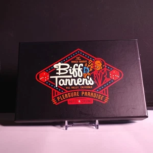 Biff Tannen's Back to The Future Casino Playing Cards Poker Chips Set LootCrate - Bild 1 von 3