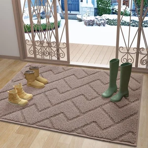 Indoor Door Mat, 40x32, Dirt Resistant and Absorbent, Sturdy Non-Slip Rubber ... - Picture 1 of 8