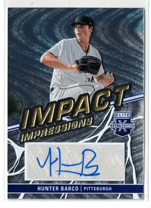 2023 Panini Elite Extra Edition RC AUTO Hunter Barco! Pirates! Rookie! Autograph - Picture 1 of 2