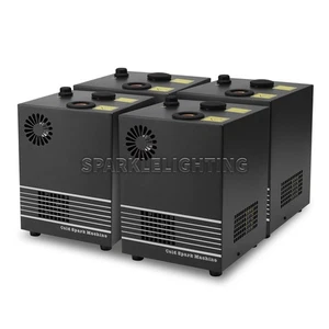 PAIDUN 4 x 600W Cold Spark Machine Fountain Sparkler Stage Effect DMX512 Remote - Picture 1 of 13