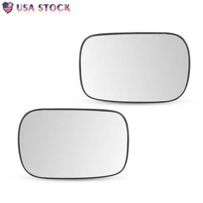 1/2x Espejo de vidrio térmico lado conductor o pasajero para Volvo XC70 XC90 2003-2006 Foto 1 de 4