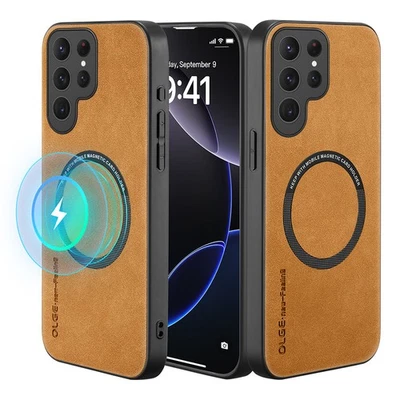 Capa magnética à prova de choque para Samsung Galaxy S25 Ultra S24 S23 S22 S21 S20 - Imagem 1 de 4