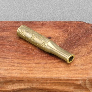 Brass Vintage Cigarette Holder Cigarette Filter Pipe Gift, Length - 5cm - Picture 1 of 3