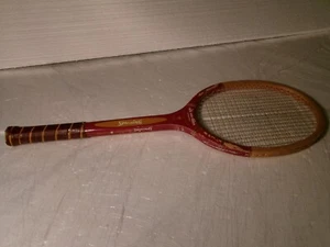 Vintage Wooden Spalding Erik Van Dillen Tournament Woodstar Tennis Racket - Picture 1 of 17