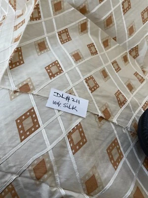 Designer Quality 100% Silk Shantung Novelty fabrics!!! - Image 1 of 4