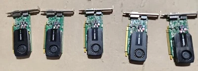 NVIDIA Quadro K600 1 GB DDR3 PCIe Single-Slot Video Card HP 700102-001 (5-pack) - Image 1 of 4