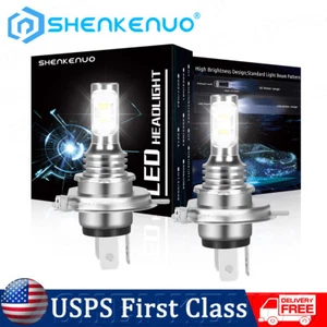 For Yamaha FZ1 FZ6R FZ07 FZ8 FZ09 - 2X 9003 H4 LED Headlights Bulbs White REN - Picture 1 of 12