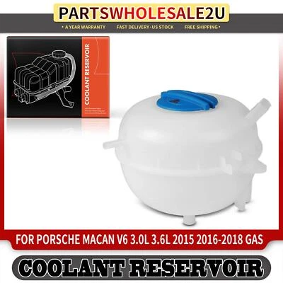 前加压冷却液水库适用于保时捷 Macan 2015 2016 - 2018 带传感器 — 第 1/4 张图片