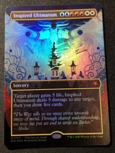 Inspired Ultimatum - Foil - Borderless - SPG - MTG - EN - NM - 0107 - Picture 1 of 1