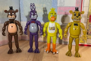 Five Nights at Freddy's Lot of 4 Light-Up Figures, 5.5", LIGHTS WORKING - Picture 1 of 5