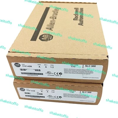 AB 1747-ASB AB SERA SLC 500 I/O Adapter Module PLC New Factory Sealed - Image 1 of 4